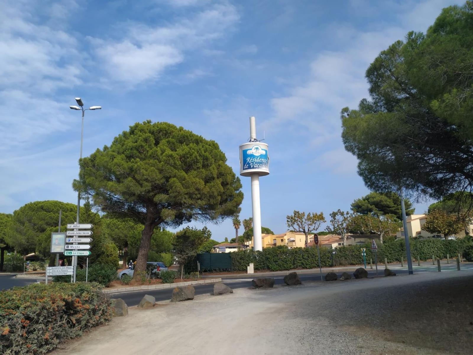 Studio Climatise Residence Odalys Nouvelle Box 5 G ,Saint Loup,Piscine ,Parking Prive Et Superette Agde Extérieur photo